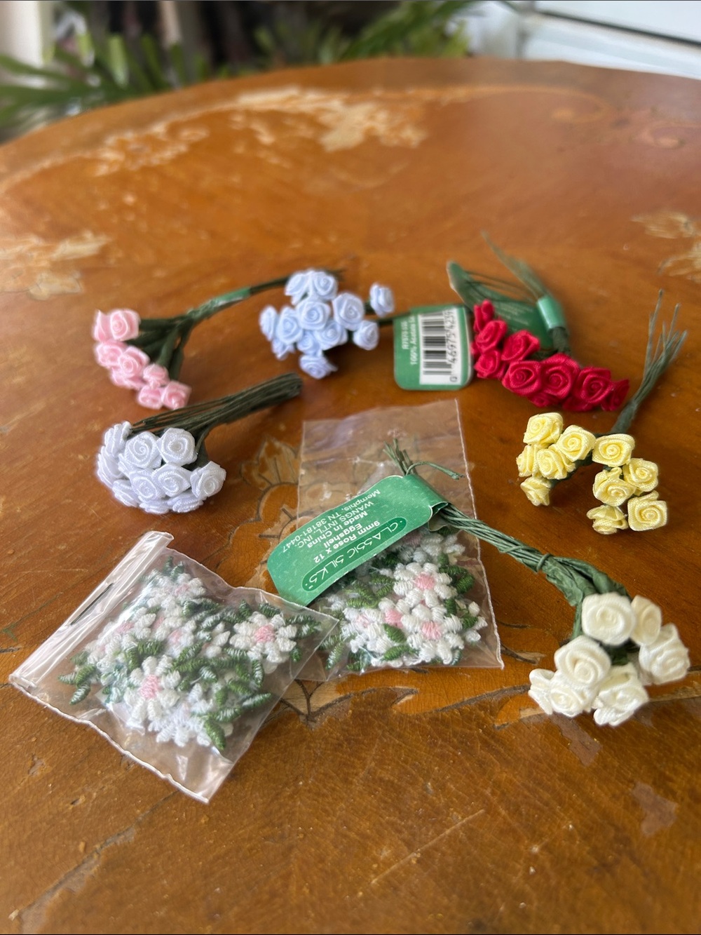 Assorted Mini Flower Bunches for Crafts